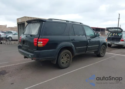 2003 Toyota Sequoia Limited V8 from USA, damaged, VIN 5TDZT38A63S147227